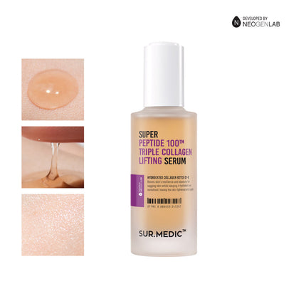 SUR.MEDIC+ Super Peptide 100 Triple Collagen Lifting Serum
