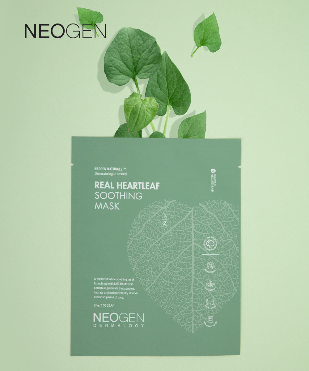 Real Heartleaf Soothing Mask (5 sheets)