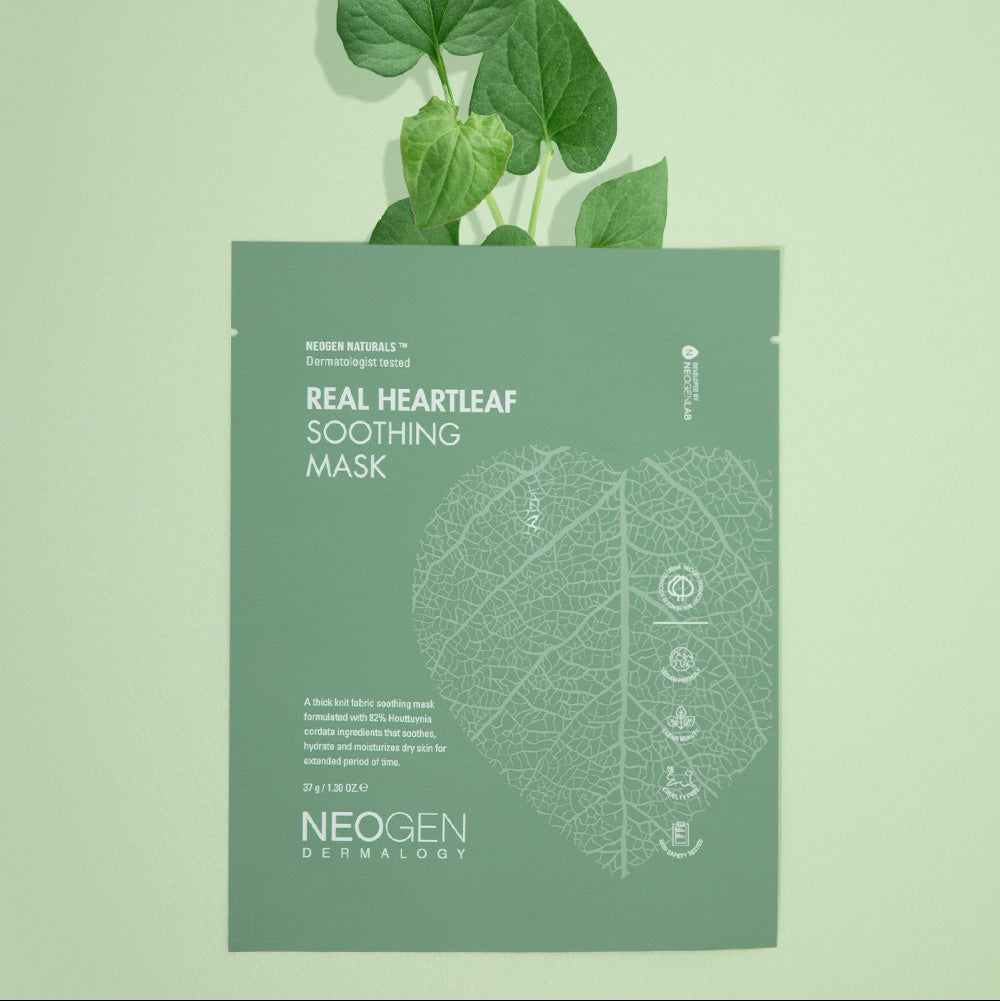 Real Heartleaf Soothing Mask (5 sheets)