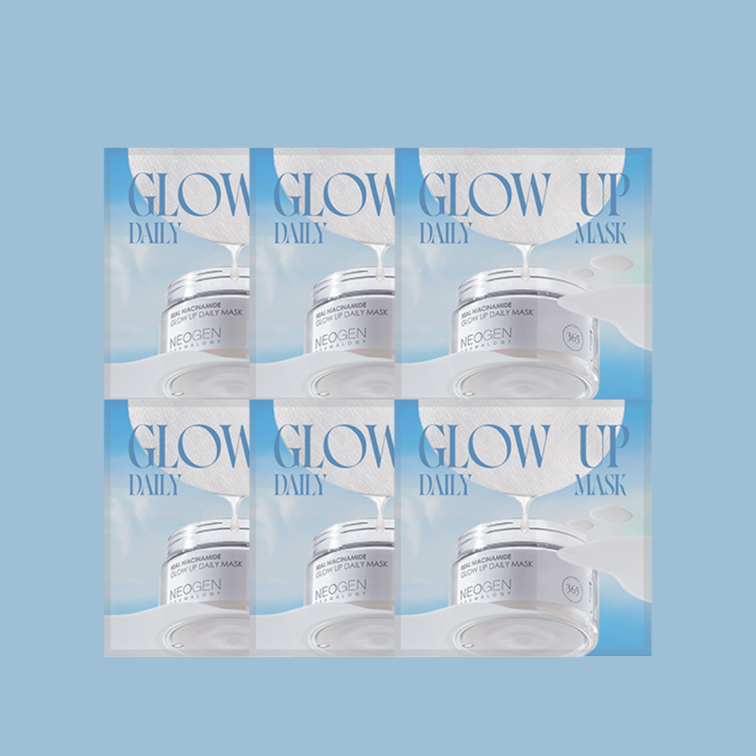 REAL NIACINAMIDE GLOW UP DAILY MASK (6 pads)