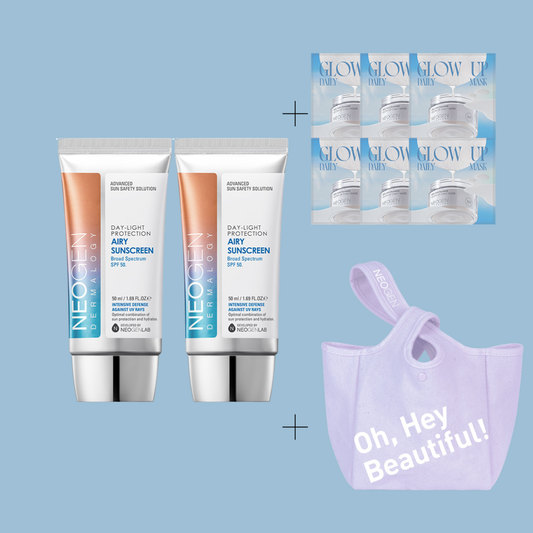 2 Day-Light Protection Airy Sunscreen Get Free Eco Bag and 6 niacinamide pads