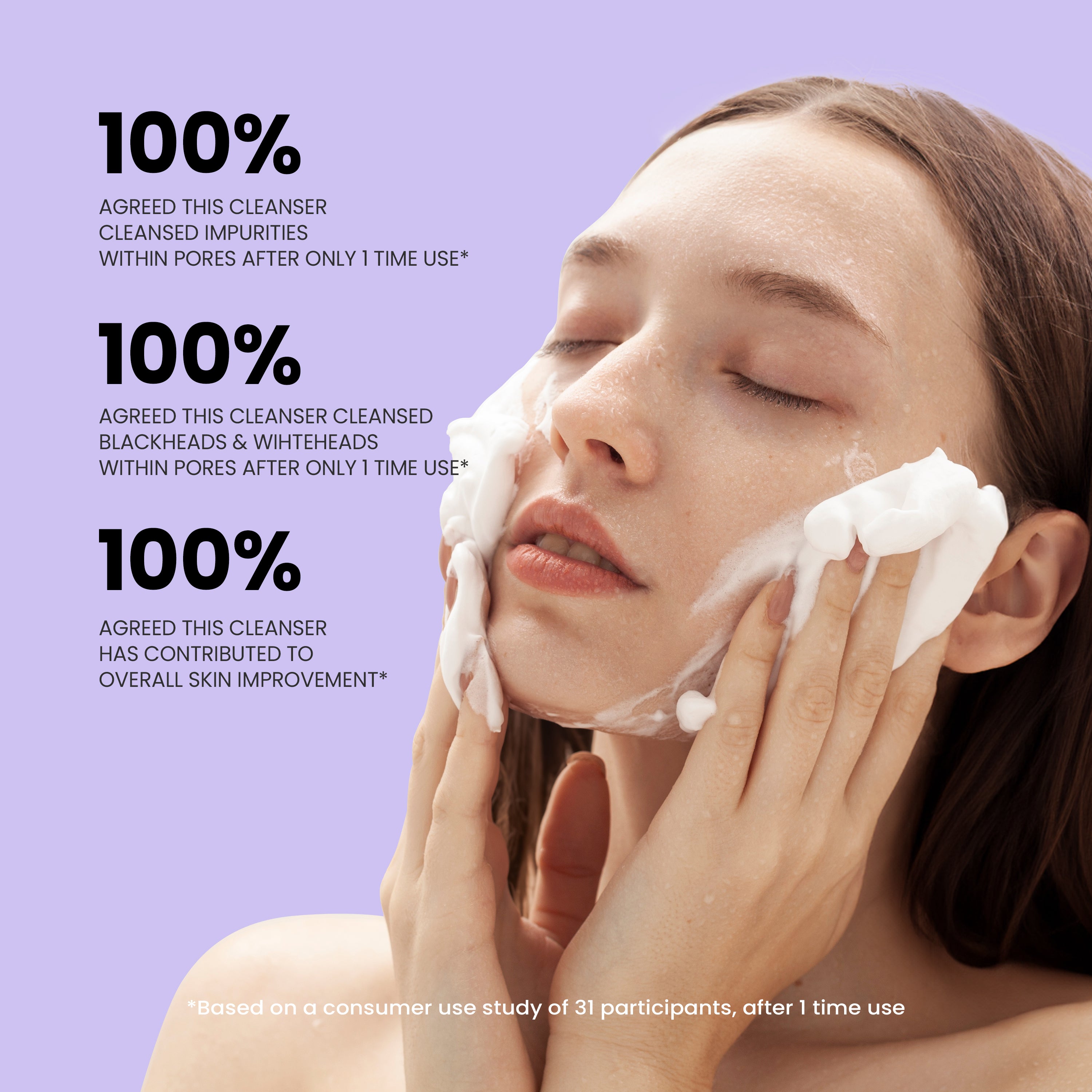 [Value Set] GIRLY: Berryperi Pore Cleansing Mousse + Hyal Glow Rose Essence Pad