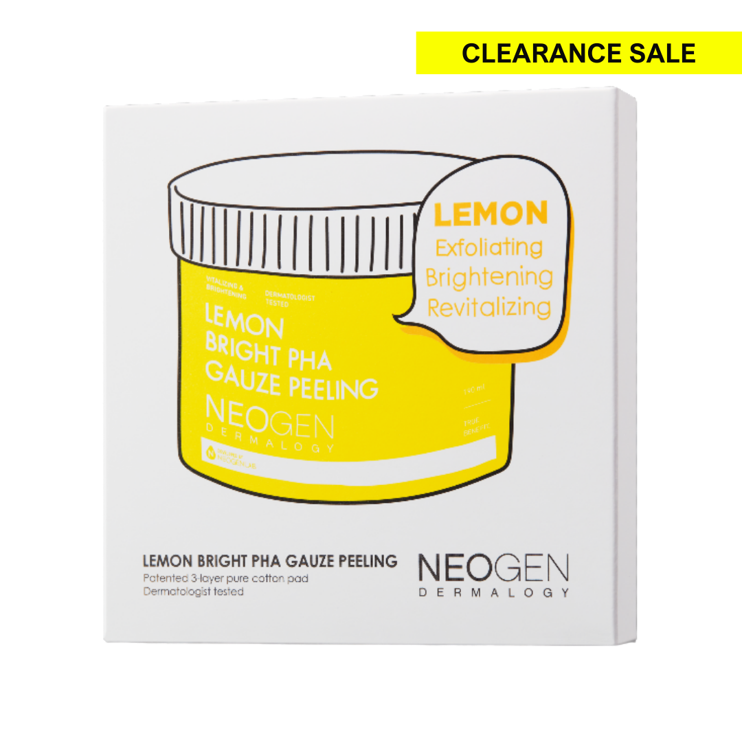 (CLEARANCE) NEOGEN DERMALOGY Lemon Bright Pha Gauze Peeling (10 Pads)