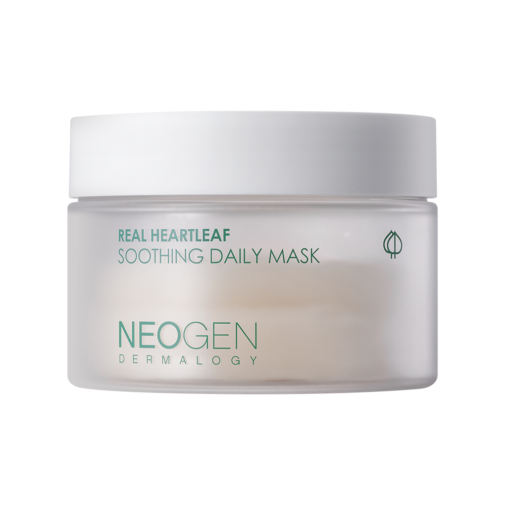 NEOGEN DERMALOGY REAL HEARTLEAF SOOTHING DAILY MASK / 180ml (40 PADS)