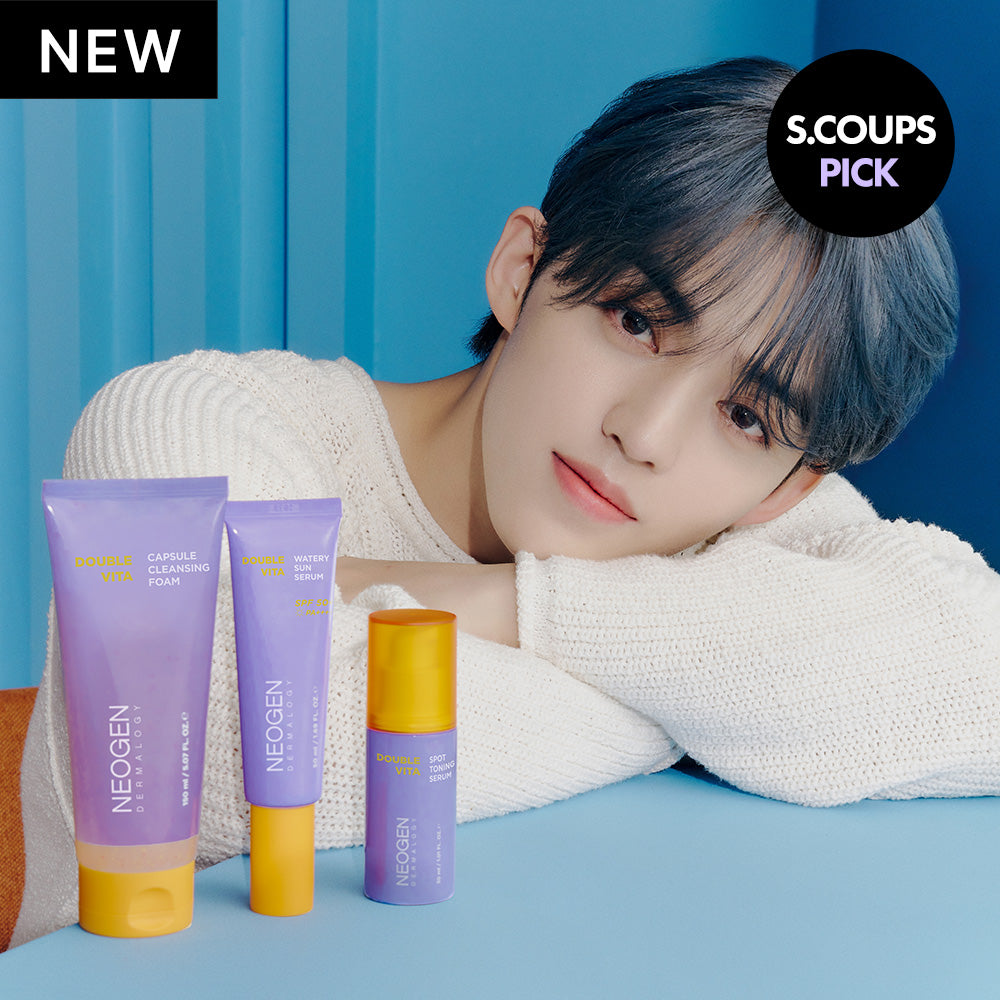 [S.COUPS PICK] DOUBLE VITA FULL SET (CAPSULE CLEANSING FOAM,SPOT TONING SERUM, WATERY SUN SERUM)