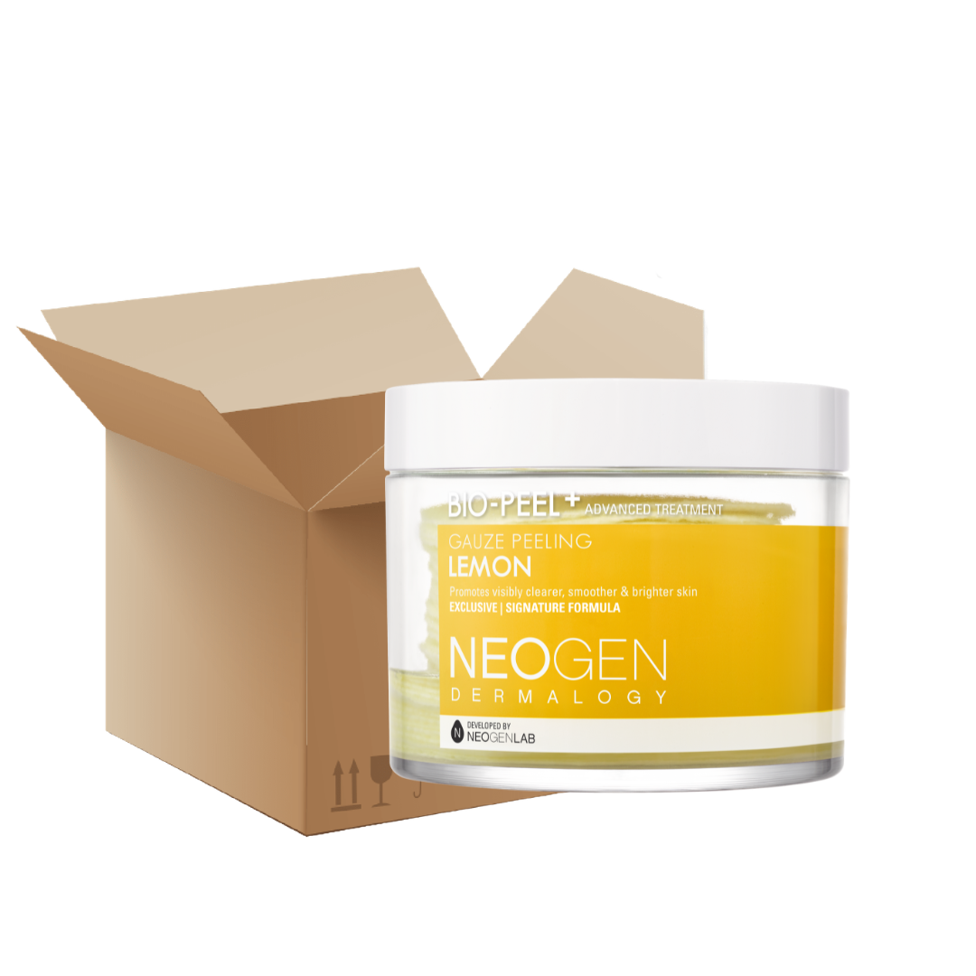 [1BOX / 36ea] NEOGEN DERMALOGY Bio-Peel Gauze Peeling Lemon 6.76 oz / 200ml (30 Pads)
