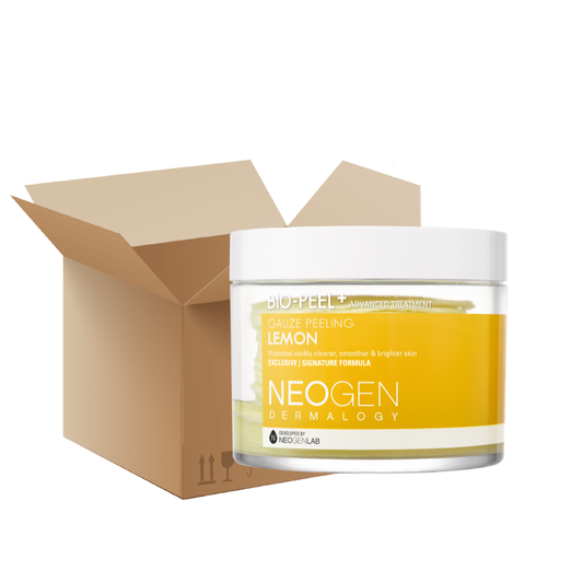[1BOX / 36ea] NEOGEN DERMALOGY Bio-Peel Gauze Peeling Lemon 6.76 oz / 200ml (30 Pads)
