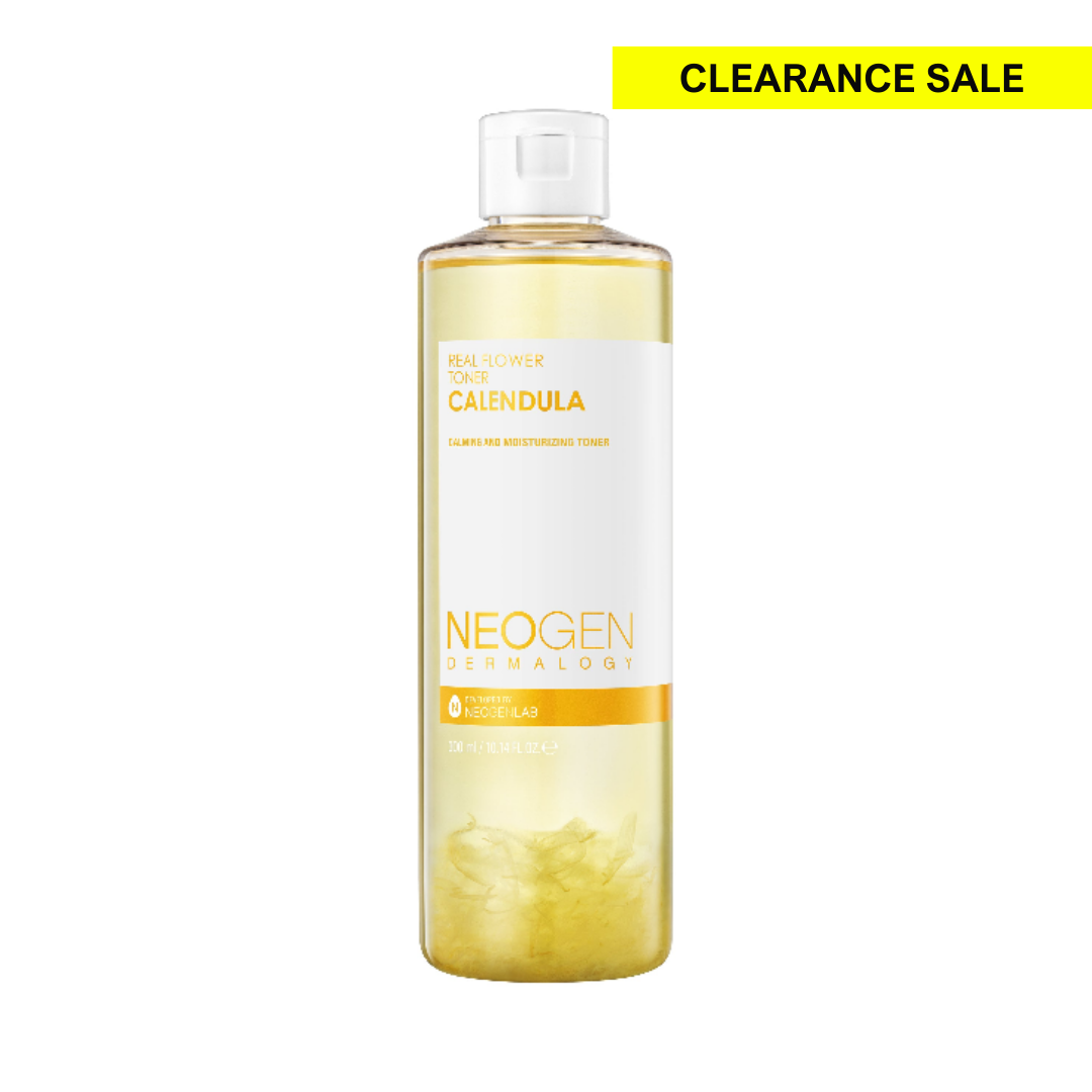 (CLEARANCE) NEOGEN DERMALOGY Real Flower Cleansing Water Calendula 9.9 oz / 300ml