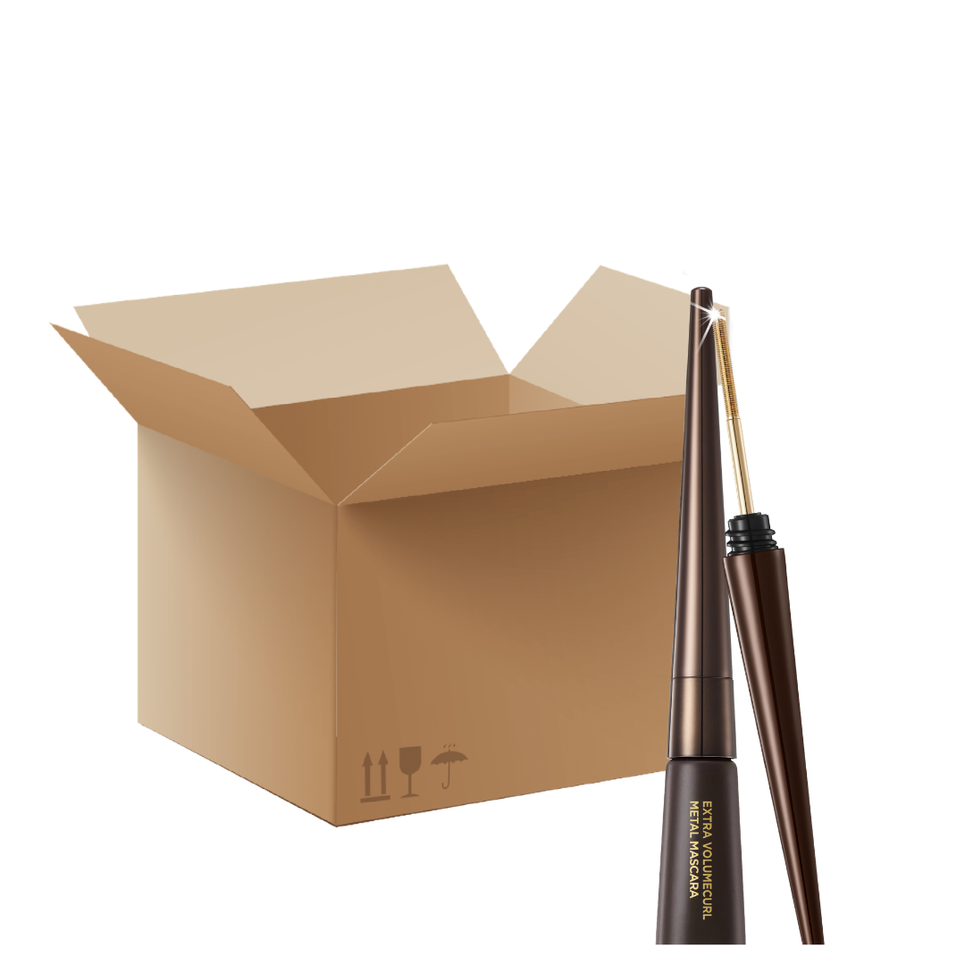 [1BOX / 150ea] Extra Volume Curl Metal Mascara - BROWN