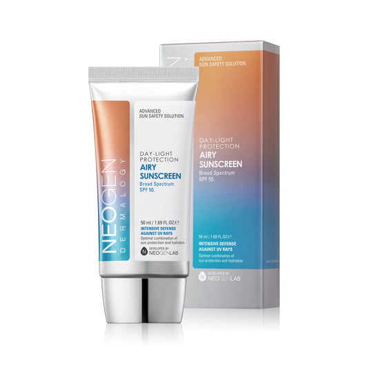 DAY LIGHT PROTECTION AIRY SUNSCREEN (50ml) & YOUTH REPAIR CREAM (15g)X2ea + Face Masks