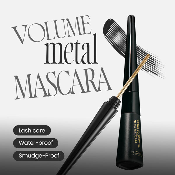 Extra Volume Curl Metal Mascara - Black