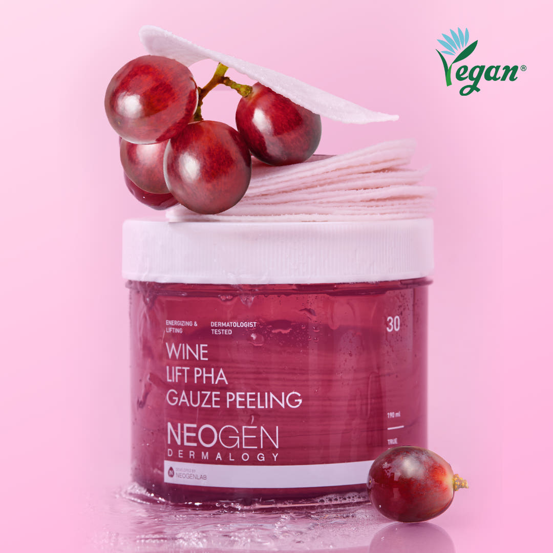 Wine Lift PHA Gauze Peeling Pads