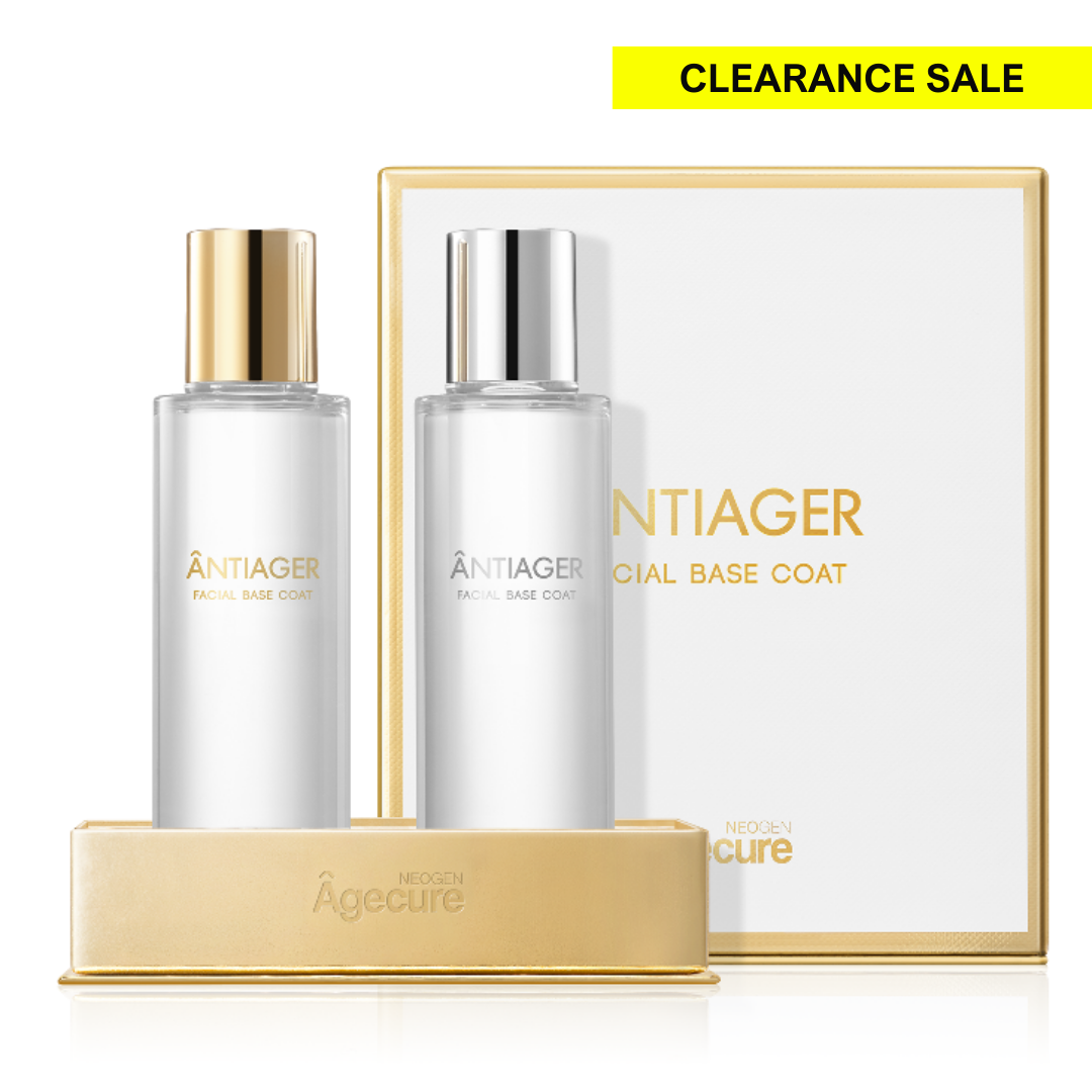 (CLEARANCE SALE) NEOGEN AGECURE ANTIAGER FACIAL BASE COAT SET (140ml*2EA)