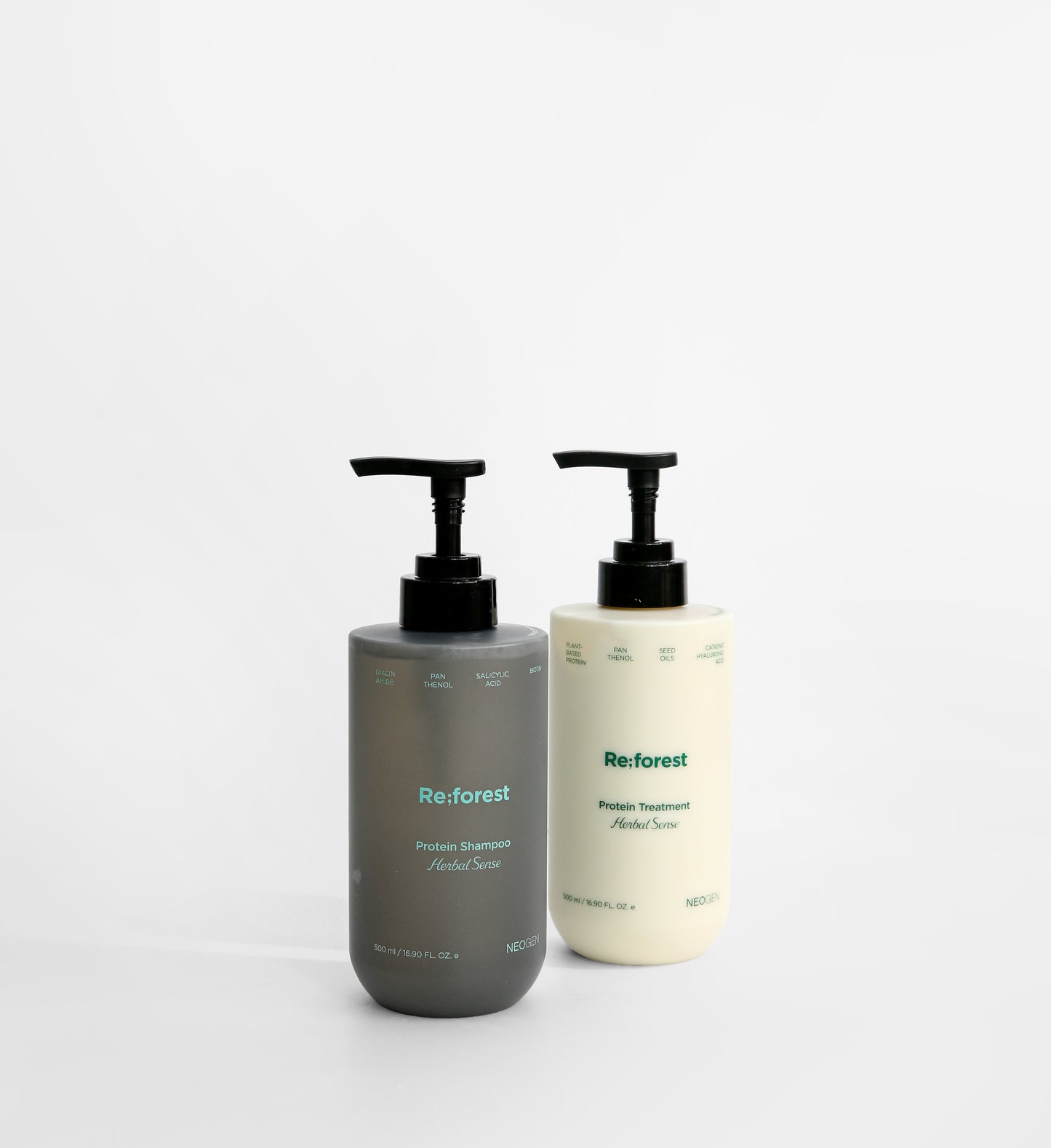 RE:FOREST Protein Hair Care Set (Shampoo + Treatment) (FREE COTTON TOWEL)