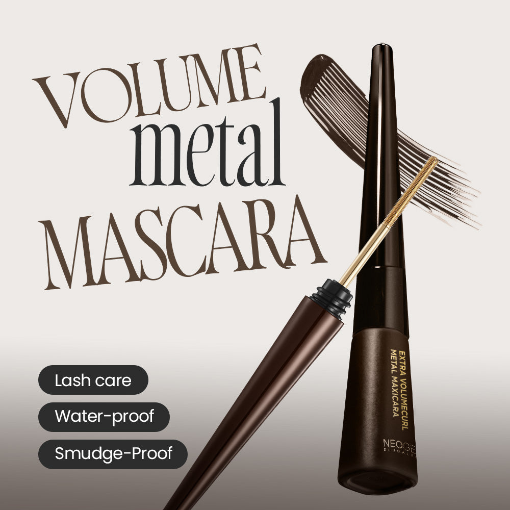 Extra Volume Curl Metal Mascara - Brown
