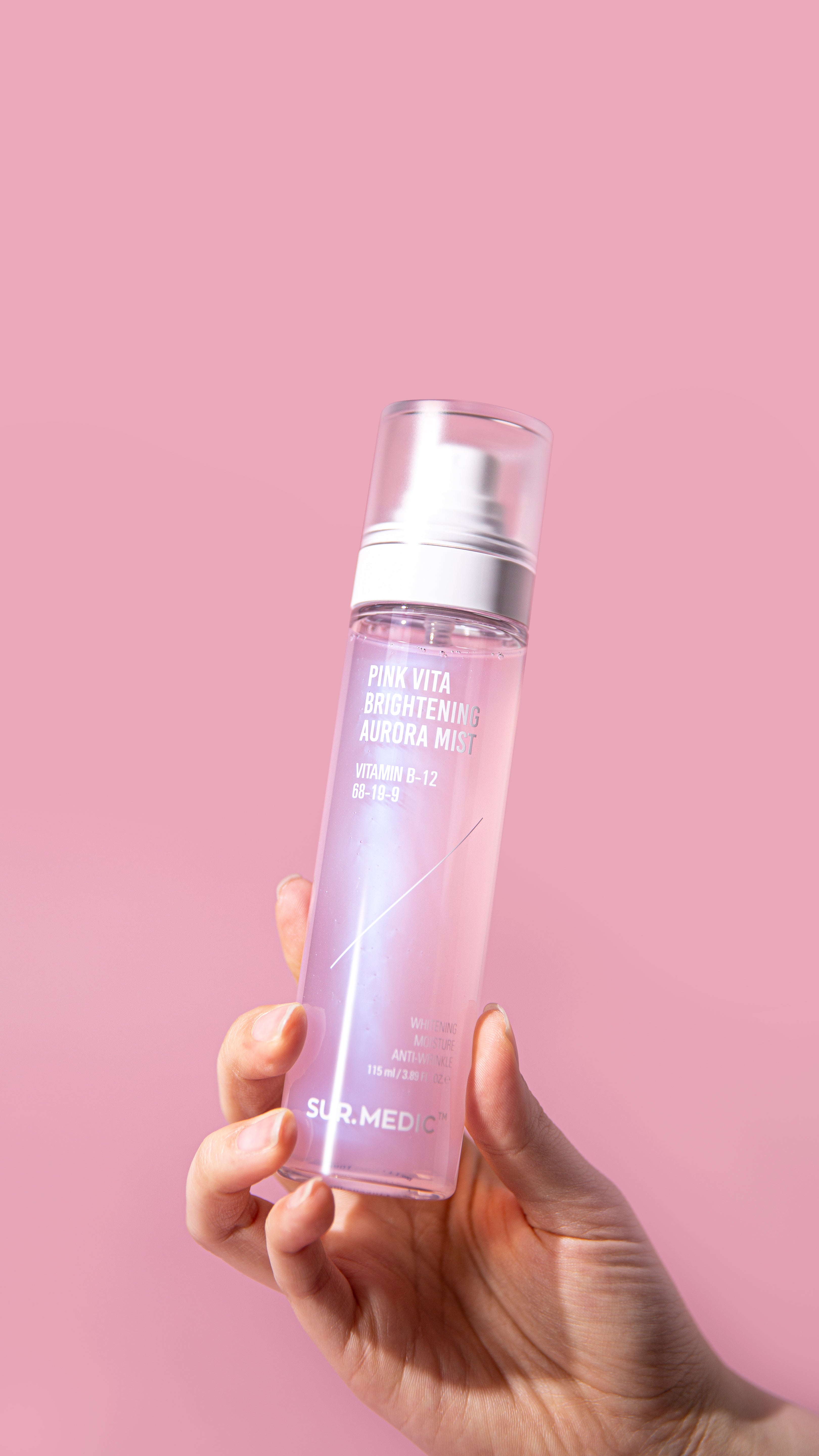 SUR.MEDIC Pink Vita Brightening Aurora Mist 115ml