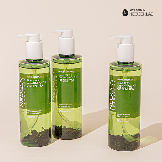 REAL FRESH CLEANSING OIL GREEN TEA