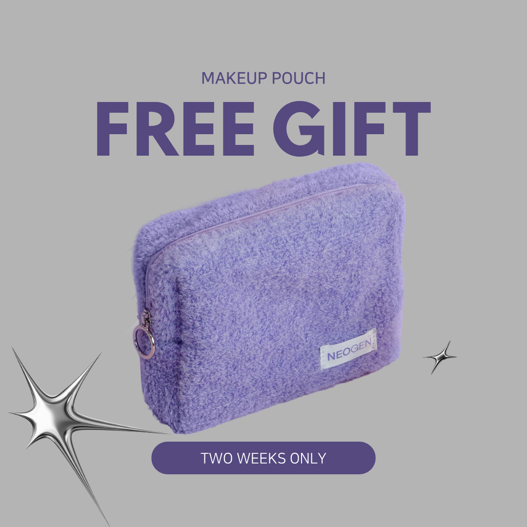 Metal Glow Lip (Muted Coral + Metal Mascara (Black) 25% OFF + FREE Lash Curler & Neogen Purple Pouch