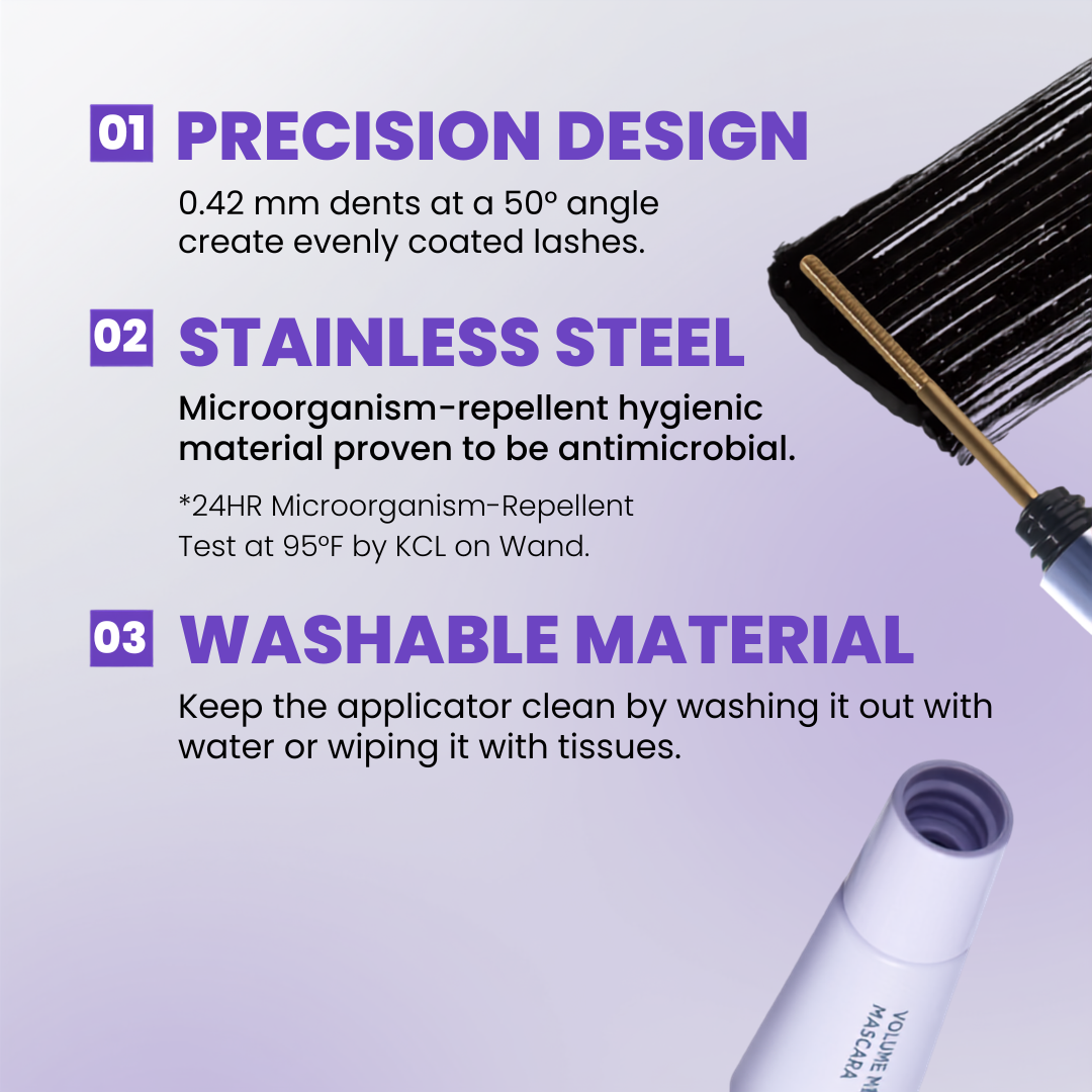 CREATE YOUR METAL LOOK — Volume + Slim Metal Mascara + Milky Way