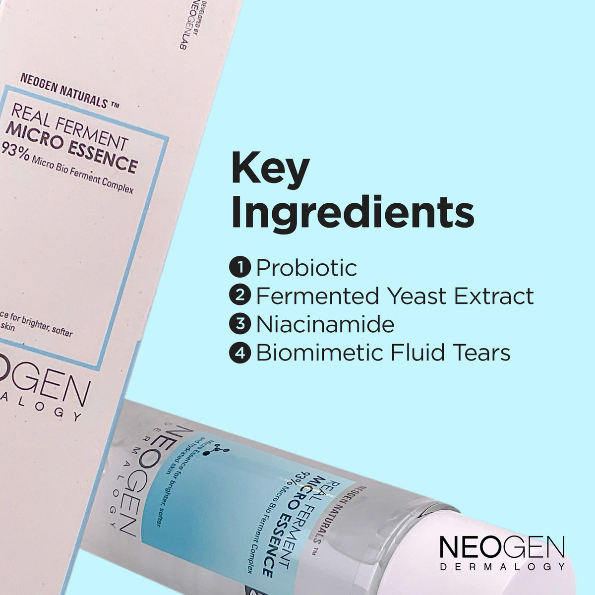 [Fall into Savings] Day-to-Night Dewy Skin | Micro Essence + Rose Essence + Free 6 Niacinamide pads