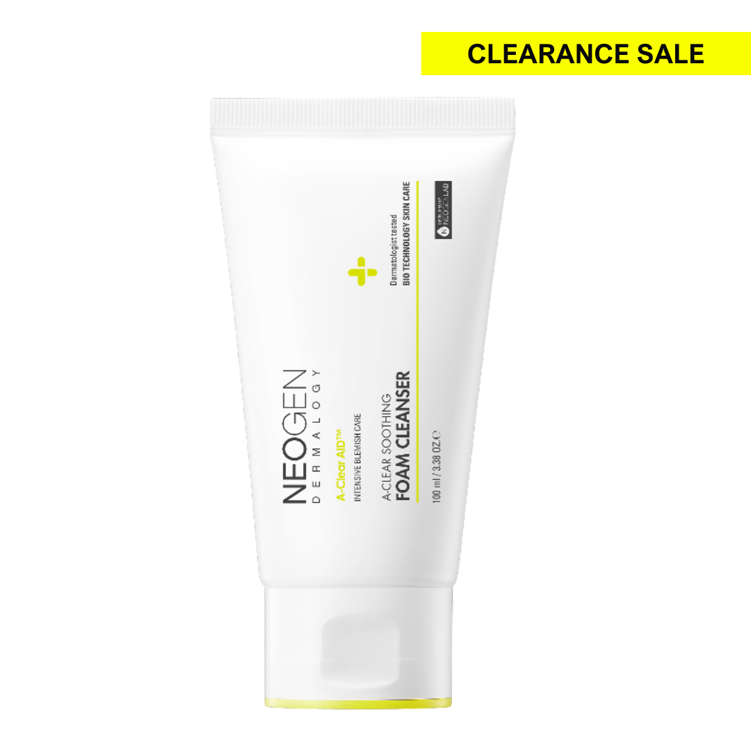 (CLEARANCE) NEOGEN DERMALOGY A-Clear Aid Soothing Foam Cleanser 3.38 oz / 100ml