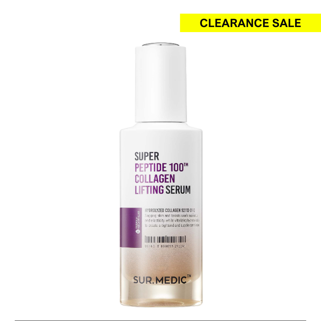 (CLEARANCE) SUR.MEDIC+ Super Peptide 100 Triple Collagen Lifting Serum 1.69 oz / 50ml