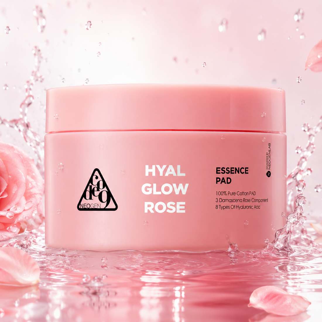 Hyal Glow Rose Essence Pad (70 Pads)