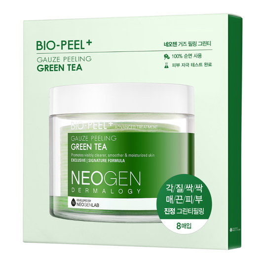 NEOGEN DERMALOGY Bio-Peel Gauze Peeling Green Tea 2.48 oz / 76ml (8 Pads)