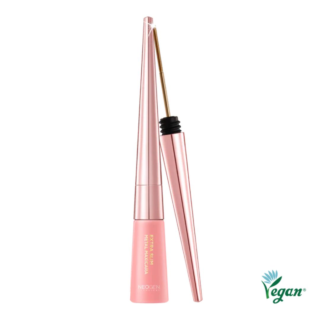 Extra Slim Metal Maxicara Black - 6ml