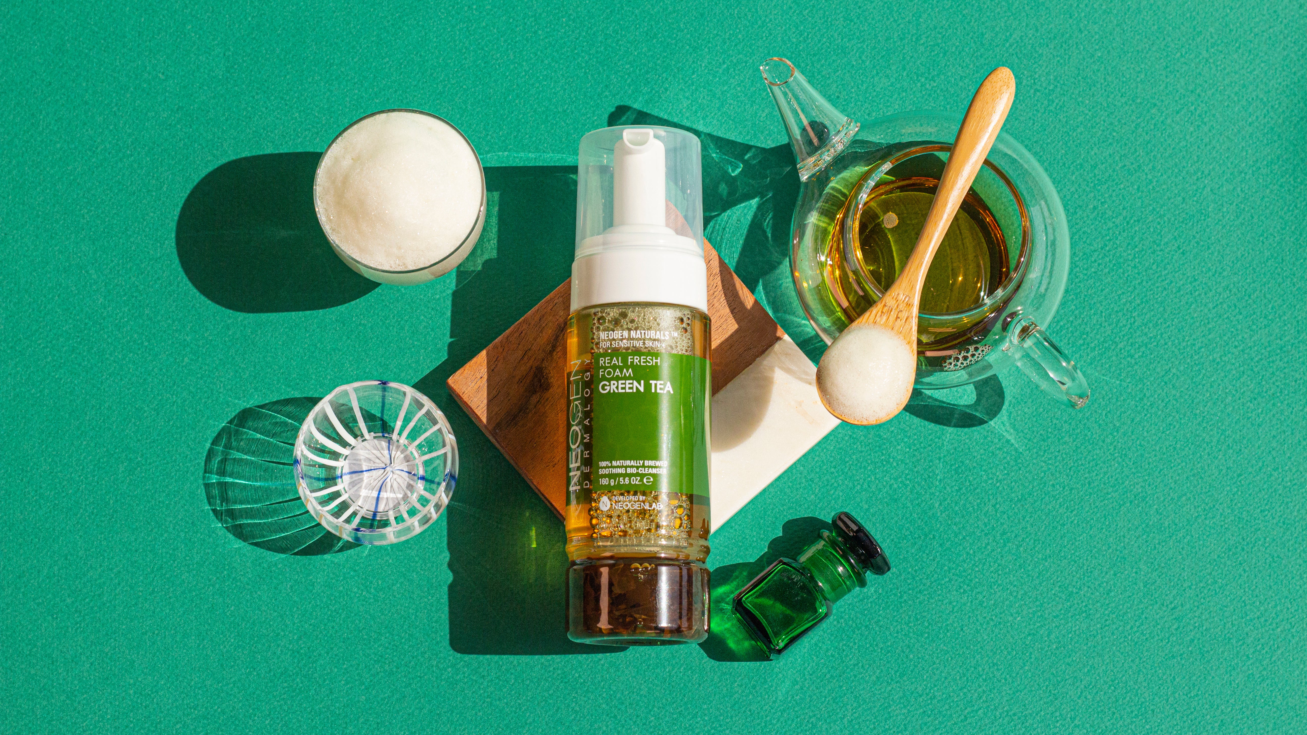 [Value Set] FRESH : Real Fresh Cleansing Stick Green Tea + White Truffle Ampoule Drop Mist  + Bio-Peel Gauze Peeling Green Tea