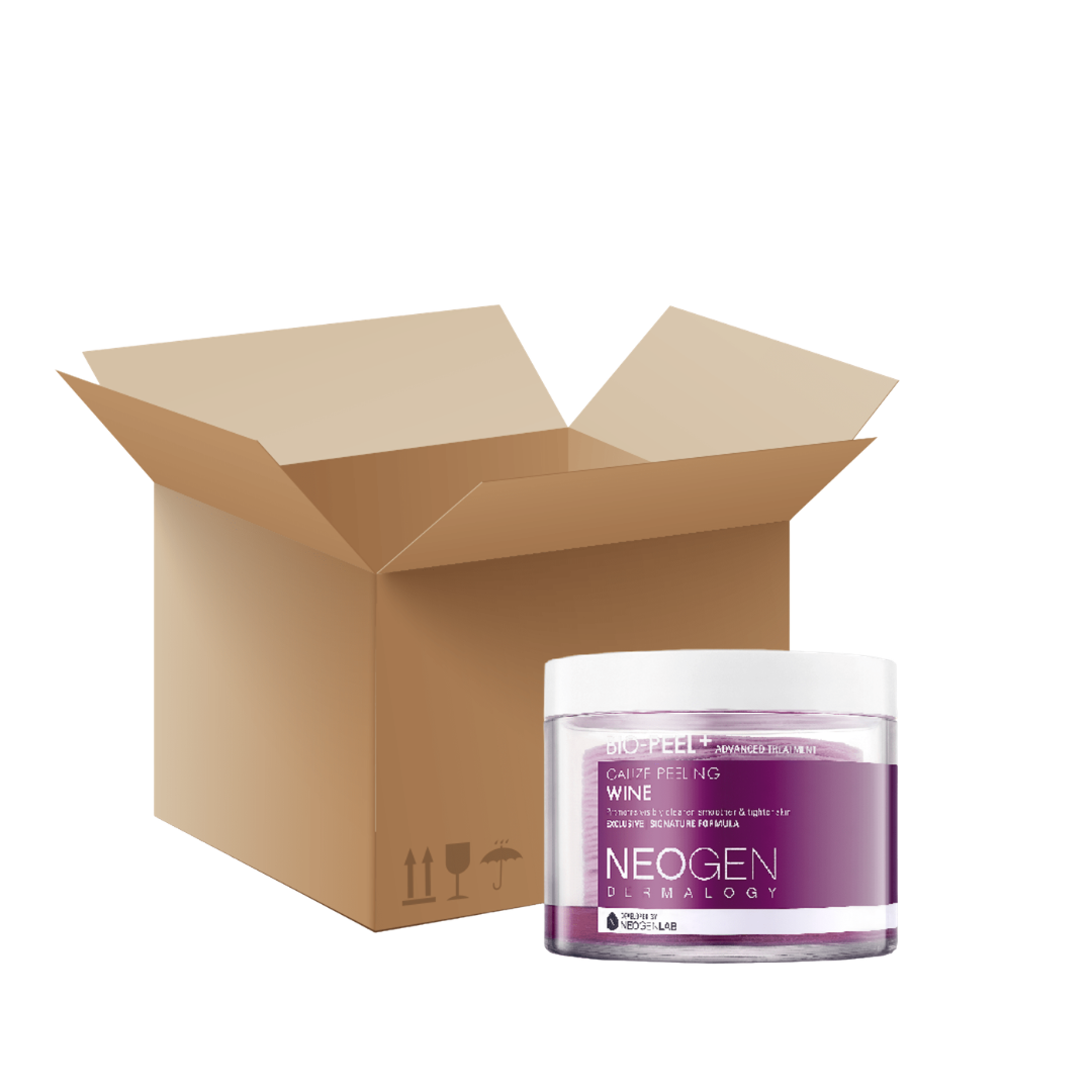 [1BOX / 36ea] NEOGEN DERMALOGY Bio-Peel Gauze Peeling Wine 6.76 oz / 200ml (30 Pads)