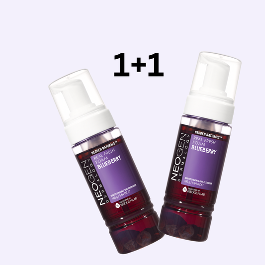 Real Fresh Foam Cleanser Blueberry (1+1)