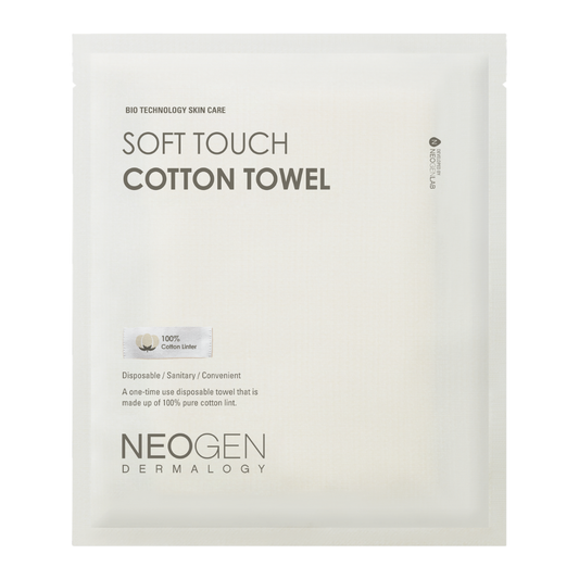 NEOGEN DERMALOGY Soft Touch Cotton Towel (1ea/5ea/10ea/20ea)
