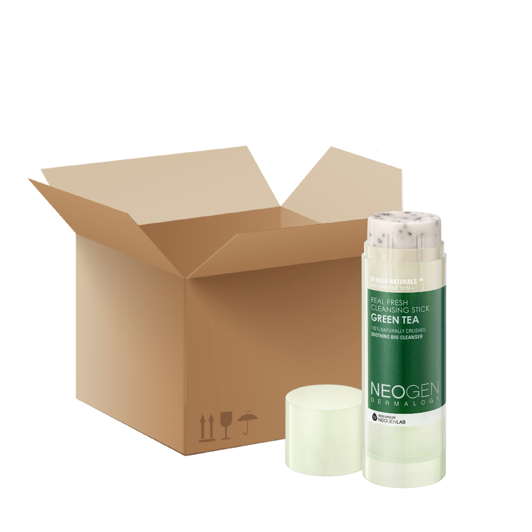 [1BOX / 63ea]  NEOGEN DERMALOGY Real Fresh Cleansing Stick Green Tea 2.82 oz / 80g