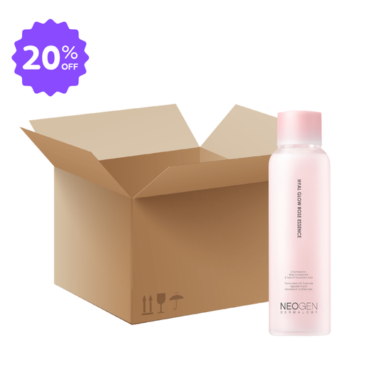 [1 box/48ea] Hyal Glow Rose Essence 160ml