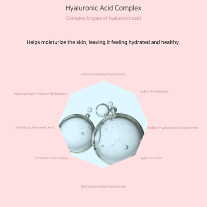 Hyal Glow Rose Essence 1+1+1 and get free gifts
