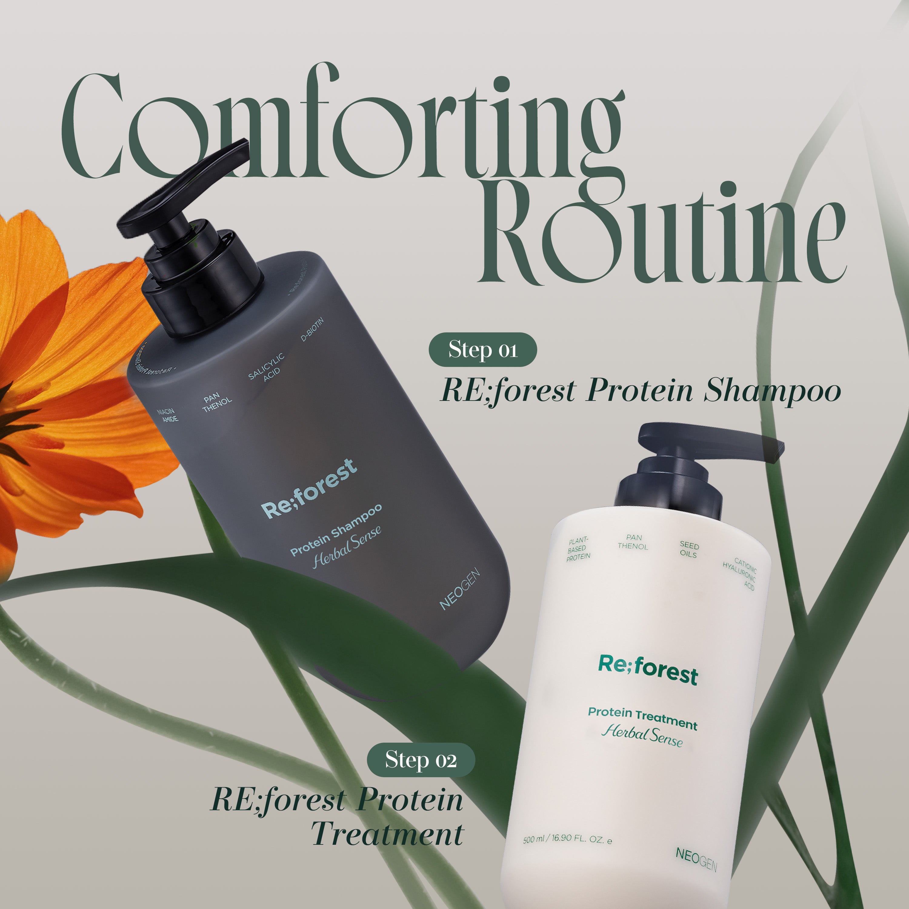 NEOGEN REFOREST PROTEIN SHAMPOO 16.90 oz / 500ml