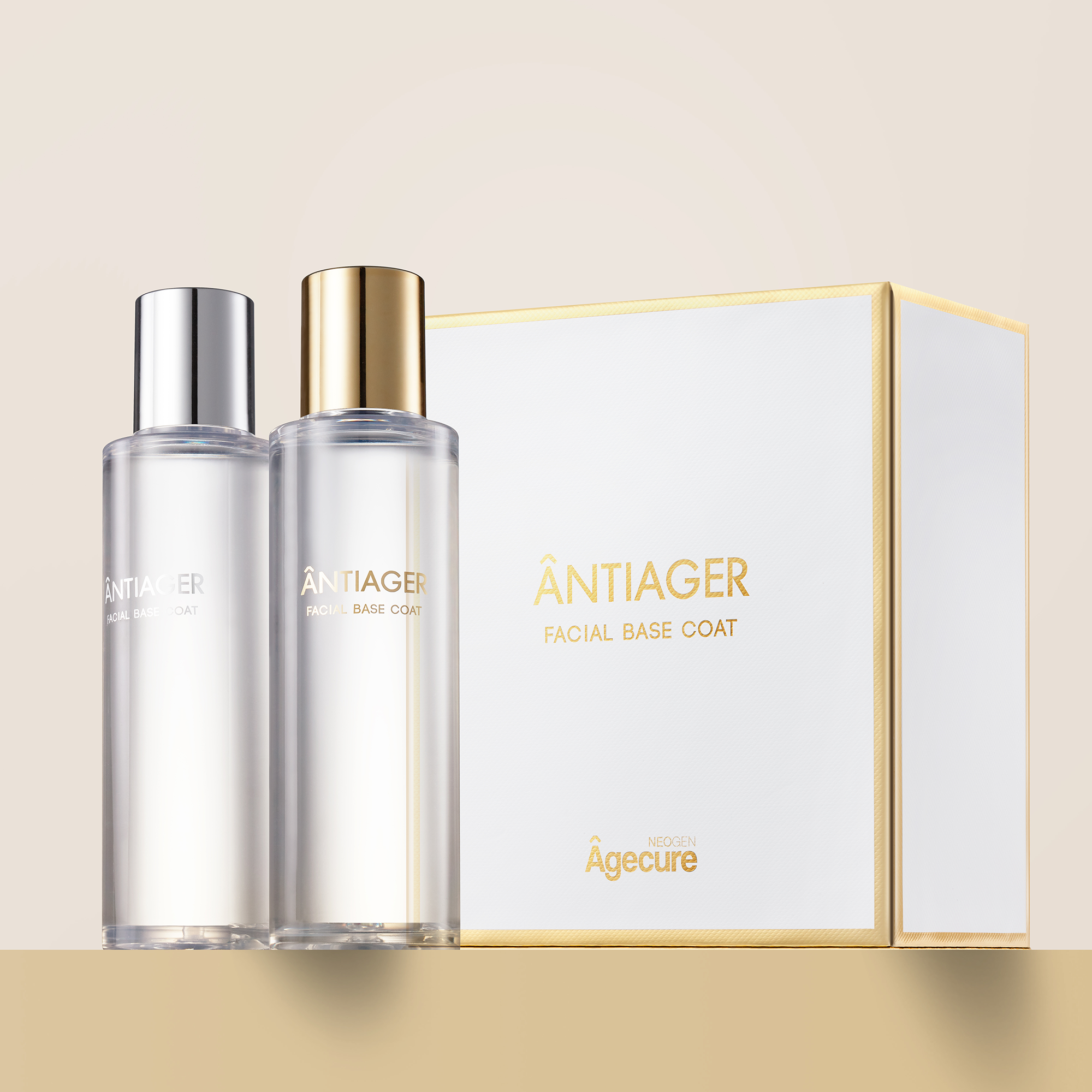 (CLEARANCE SALE) NEOGEN AGECURE ANTIAGER FACIAL BASE COAT SET (140ml*2EA)