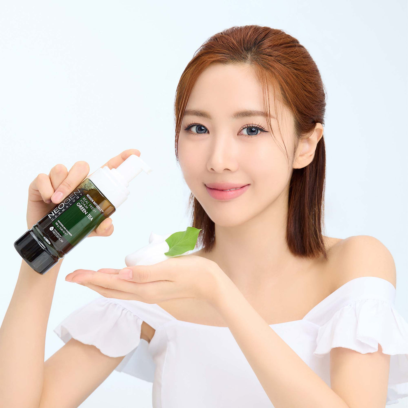 NEOGEN DERMALOGY Real Fresh Foam Cleanser Green Tea 5.6 oz / 160g