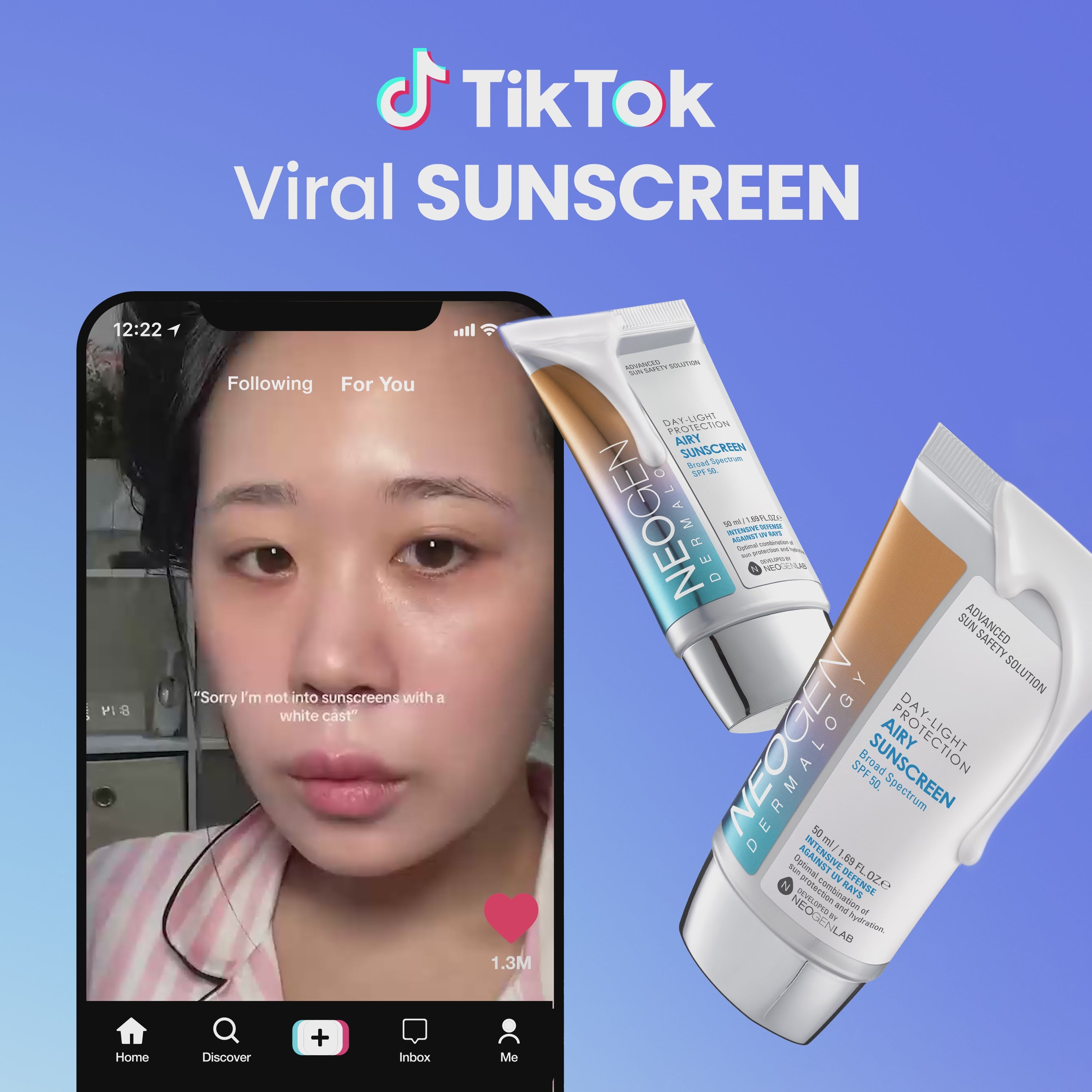 Day-Light Protection Airy Sunscreen Broad Spectrum SPF 50