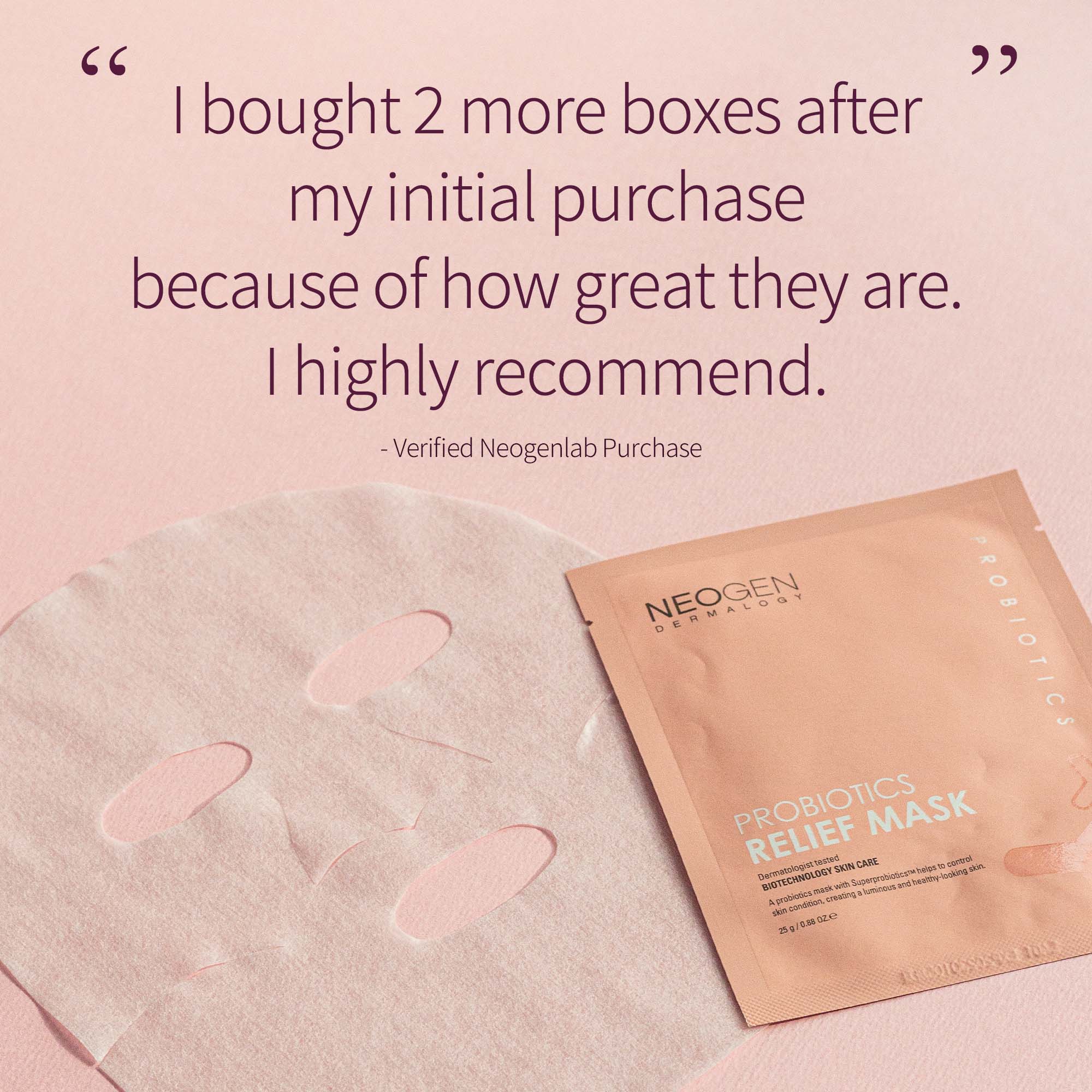 Probiotics Relief Mask (5 Sheets)