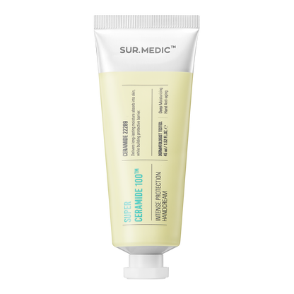 [1BOX / 65ea] SUR.MEDIC+ SUPER CERAMIDE 100 INTENSE PROTECTION HAND CREAM 1.52 oz / 45ml