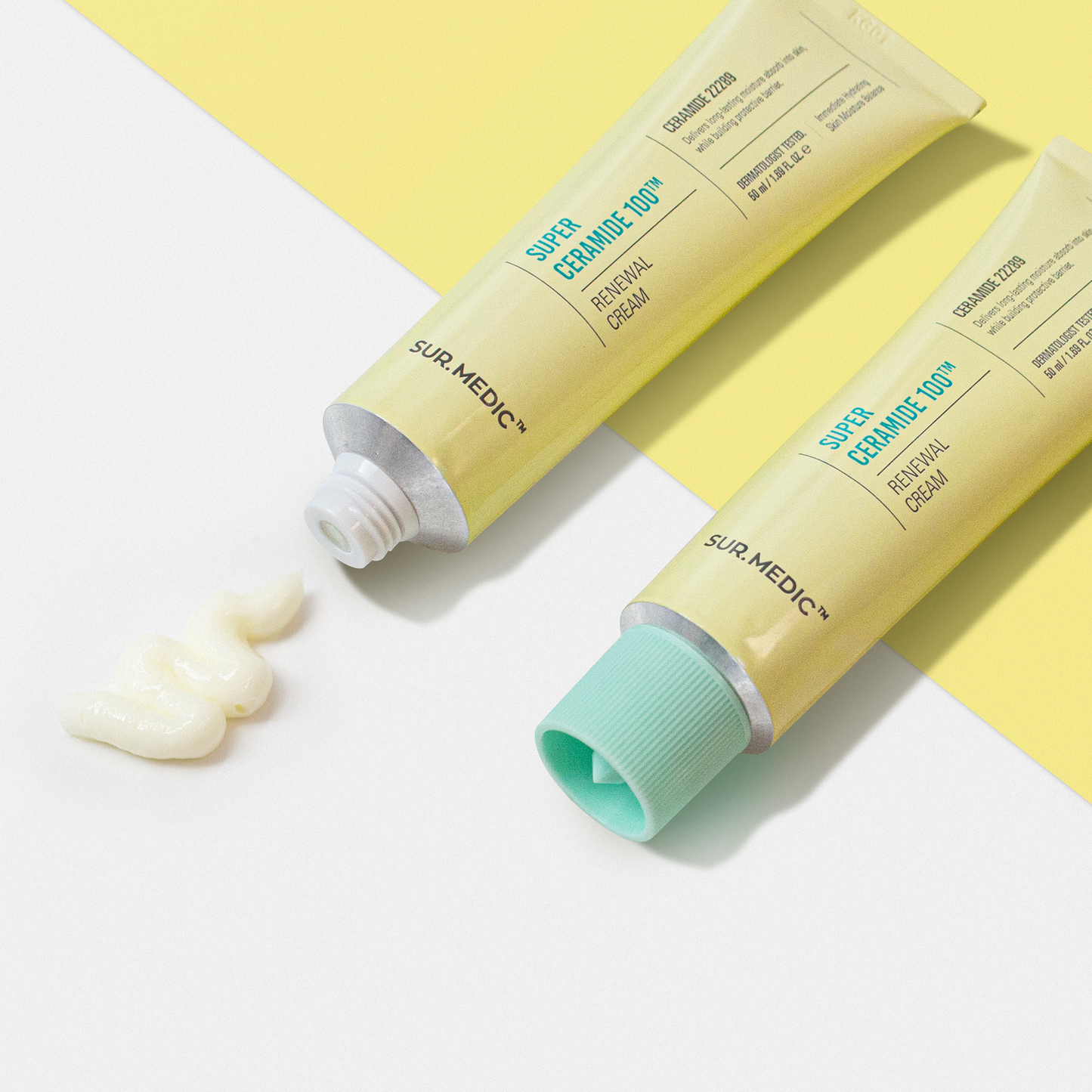 [1BOX / 94EA] SUR.MEDIC+ Super Ceramide 100 Renewal Cream 1.69 oz / 50ml