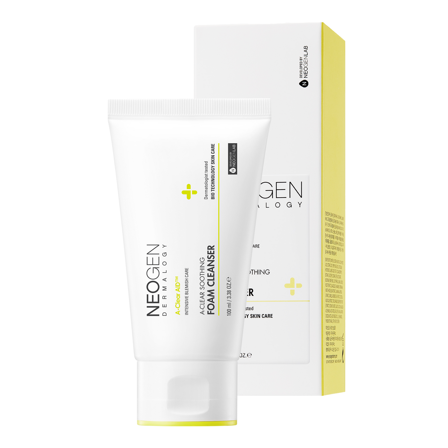 NEOGEN DERMALOGY A-Clear Aid Soothing Foam Cleanser 3.38 oz / 100ml - NEOGEN GLOBAL