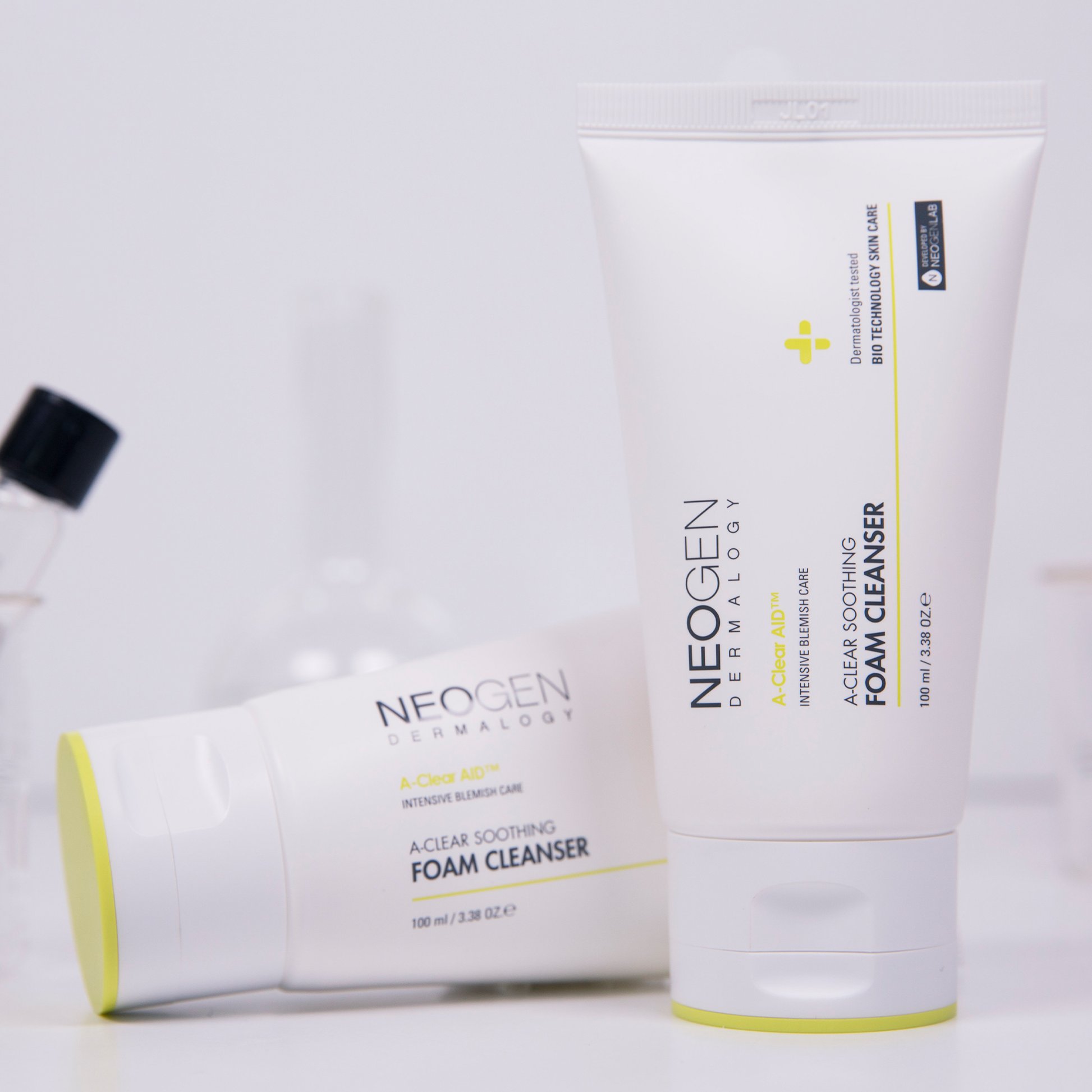 NEOGEN DERMALOGY A-Clear Aid Soothing Foam Cleanser 3.38 oz / 100ml - NEOGEN GLOBAL