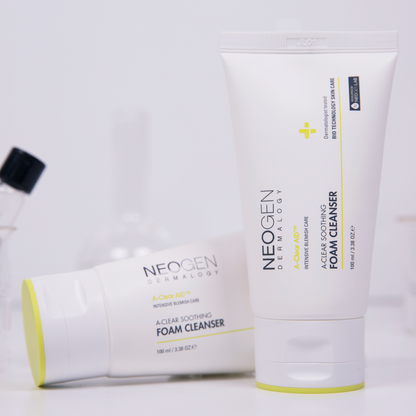 NEOGEN DERMALOGY A-Clear Aid Soothing Foam Cleanser 3.38 oz / 100ml - NEOGEN GLOBAL