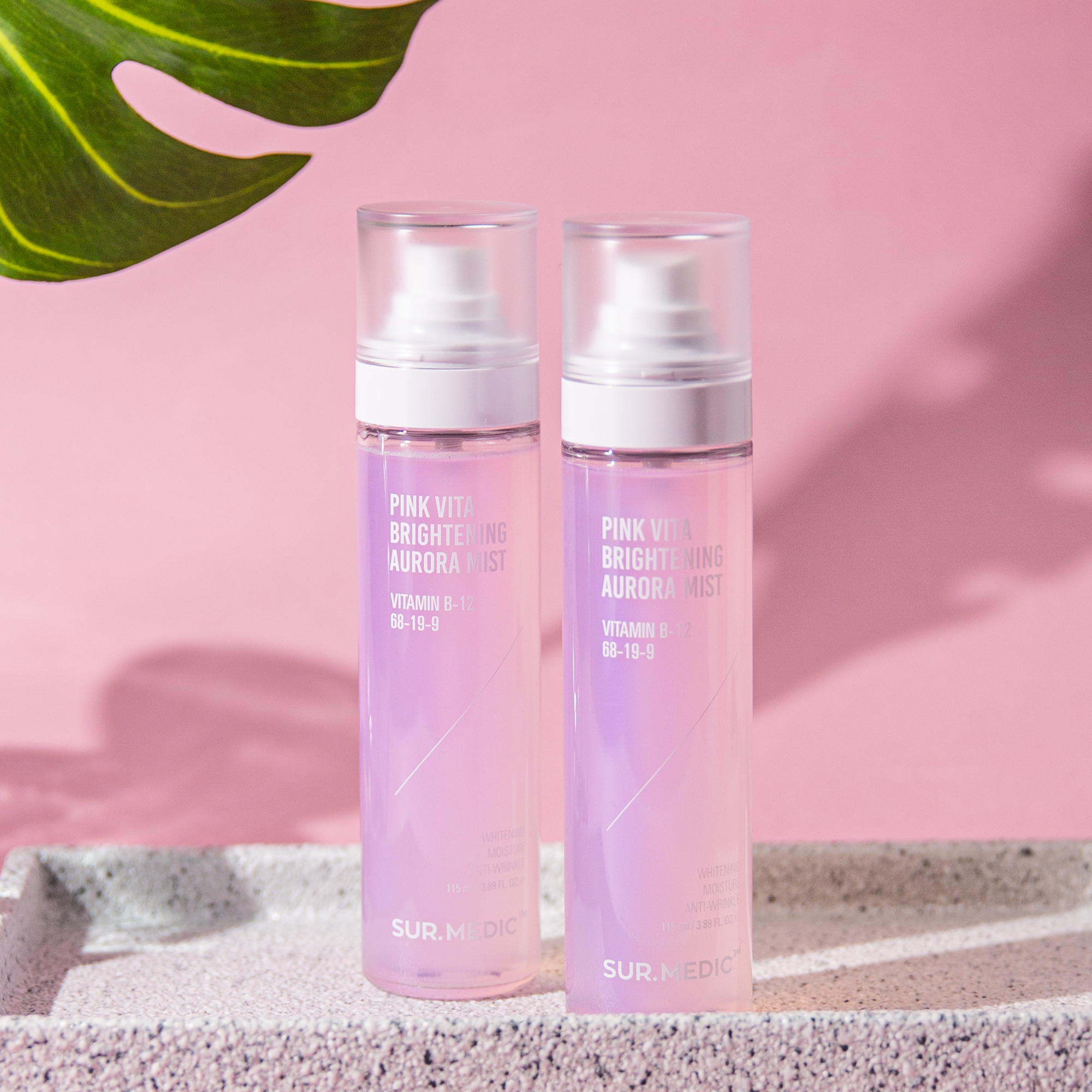 SUR.MEDIC Pink Vita Brightening Aurora Mist 115ml