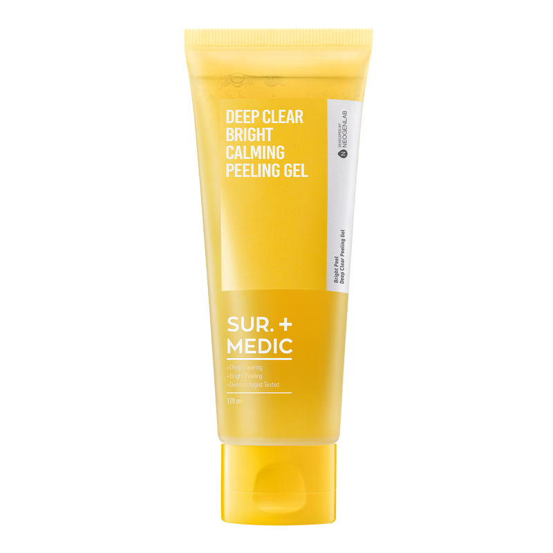 [1BOX / 50ea] SUR.MEDIC+ DEEP CLEAR BRIGHT CALMING PEELING GEL 4.06 oz / 120ml