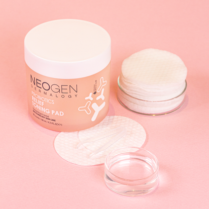 NEOGEN DERMALOGY Probiotics Relief Toning Pad (50 Pads) - NEOGEN GLOBAL