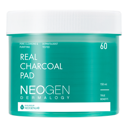 NEOGEN DERMALOGY Real Charcoal Pad 150ml (60 Pads)